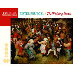 1000P Pieter Brueghel - The Wedding Dance